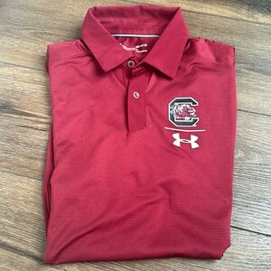 Under Armour - Carolina golf polo. Size: Medium